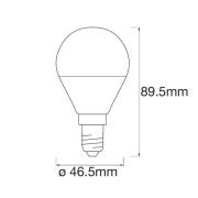 LEDVANCE SMART+ WiFi E14 5W dråpepære RGBW