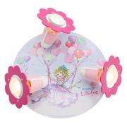 Taklampe Prinsesse Lillifee Rondell, 3 lyskilder