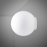 Fabbian Lumi Sfera vegglampe av glass, Ø 35 cm