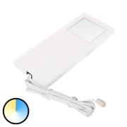 Benkarmatur Dynamic LED Slim-Pad F, 1 stykk, hvit