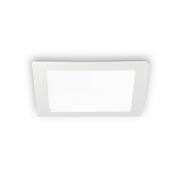 LED-taklampe Groove square 11,8x11,8 cm