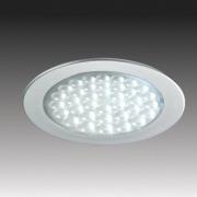 R 68-LED innfellingslampe i rustfritt stål