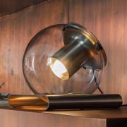 Oluce The Globe - Bordlampe i glass