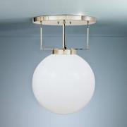 Taklampe i messing i Bauhaus-stil 35 cm