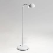 Vibia Pin 1650 LED-bordlampe, lengde 23 cm, hvit