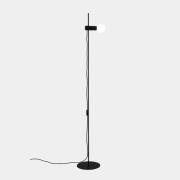 LEDS-C4 Nude Single gulvlampe E27 svart