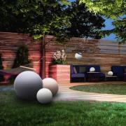 tint Calluna Solar LED-kule, CCT, RGB, Ø 35 cm