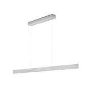 LED-pendel Fara, opp/ned, lengde 152cm nikkel