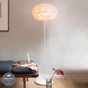 UMAGE Eos medium gulvlampe rosa stamme, hvit