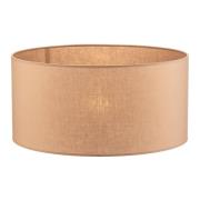 Lampeskjerm Roller, cappuccino, Ø 50 cm, høyde 24 cm