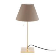 Luceplan Costanzina bordlampe messing nougat-brun