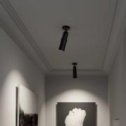 Neo! Spot vegg/tak LED-spotlight HV, svart
