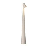 Vibia Africa LED-bordlampe, høyde 45 cm, lys beige