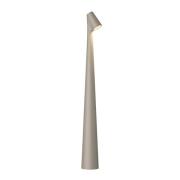 Vibia Africa LED-bordlampe, høyde 45 cm, mørk beige