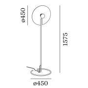 WEVER & DUCRÉ Mirro gulvlampe 2.0 svart/krom