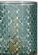 Pauleen Modern Glamour E14-LED turkis metallfot