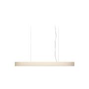 LZF I-Club Slim LED-hengelampe 120 cm, elfenbein