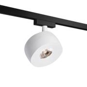 LED-spot Vibo Volare 927 hvit/svart 35°, skinnespot