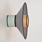 MARKET SET Singapour vegglampe, mandel/antrasitt