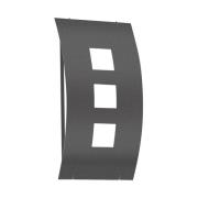 Graal utendørs vegglampe, pulverlakkert