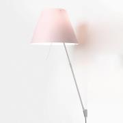 Luceplan Costanza vegglampe D13a, alu/rosa