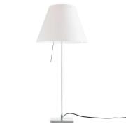 Luceplan Costanza bordlampe D13if aluminium/hvit