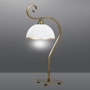 Bordlampe Wivara LN1 i klassisk design, gull