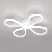 Fly LED-taklampe, matt hvit, 4000 K, 40 cm x 40 cm