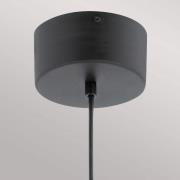 Moonlit LED-pendellampe, svart, aluminium, Ø 20 cm, sfære