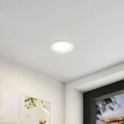 Arcchio LED innfelt lys Milaine, hvit, dimbar, sett med 10 stk