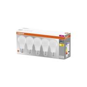 OSRAM Base Classic A LED-pære E27 8,5 W 806 lm 5-pakning