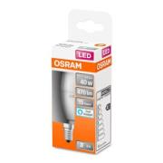 OSRAM Classic B LED-pære E14 4,9 W 6 500 K matt