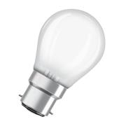 OSRAM LED-dråpepære B22d 2,5W 2,700K matt