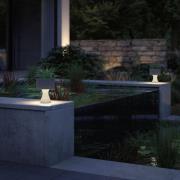 Paulmann Concrea LED-dekolampe, plantebøtte