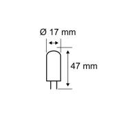 Paulmann LED-stiftpære GY6,35 3,5W 2 700K 3er