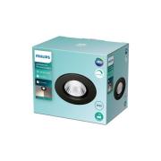 Philips Dive LED-innfellingsspot IP65 rund svart