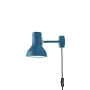Anglepoise Type 75 Mini vegglampe med stikkontakt, blå