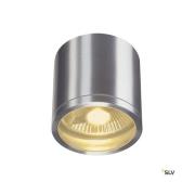 SLV Rox utendørs taklampe aluminium Ø 12,5cm