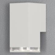 Utendørs vegglampe Pollux downlight 16,5 cm, hvit