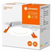 LEDVANCE Recess Slim LED-innbyggingslampe Ø8,5 cm 3000K