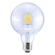 SEGULA LED-globus G95 E27 6,5W 2 700K, dimbar, klar