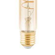 LED-rørpære E27 4W T30 1600K Filament amber