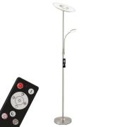 Agiled LED-taklampe, nikkel, dimbar, CCT, 32 W