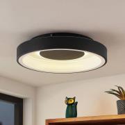 Lindby Izan LED-taklampe, RBGW, svart