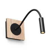 Stemningsfull LED-veggspot med bevegelig lesearm