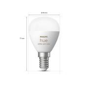 Philips Hue White&Color Ambiance E14 5,1W 2 stk