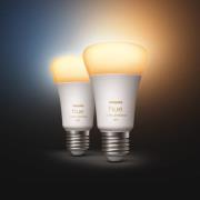 Philips Hue White Ambiance E27 6W 2-sett