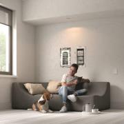 Philips Hue Milliskin LED innfelt spot rund, aluminium