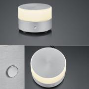 BANKAMP Button LED-bordlampe høyde 11cm alu