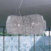 Krystall-pendellampe DIAMANTE Ø 95 cm